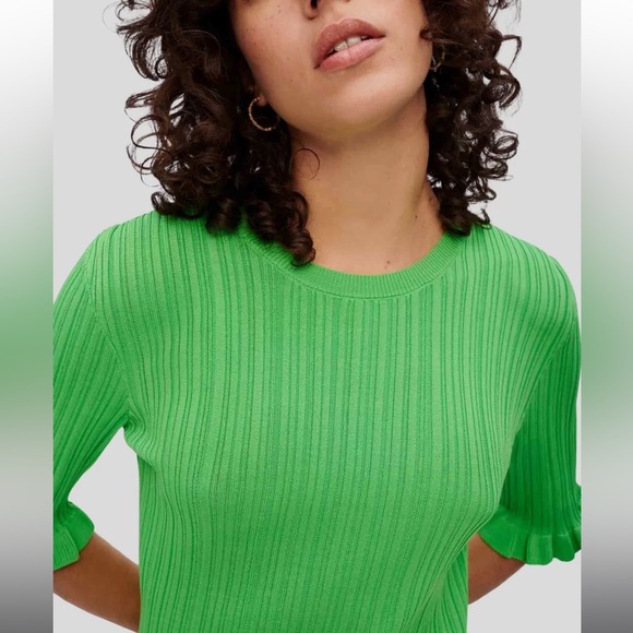 Maje Ruffle Knit Dress - Picture 3 of 6